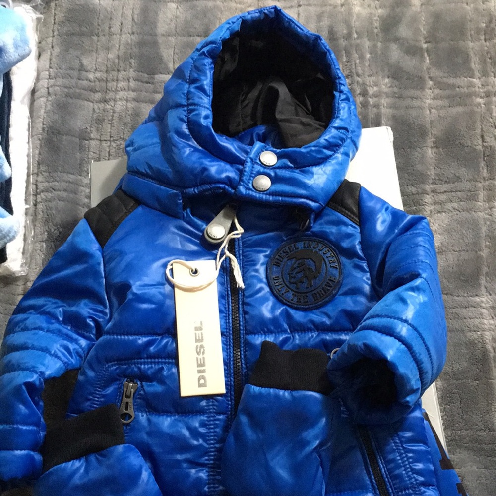Diesel baby 4 piece snowsuit set